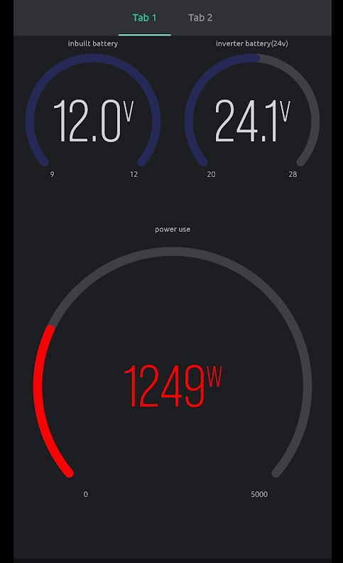 LightBox mobile app and OLED display